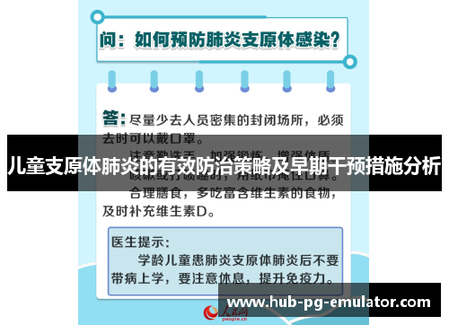 儿童支原体肺炎的有效防治策略及早期干预措施分析 儿童支原体肺炎的有效防治策略及早期干预措施分析