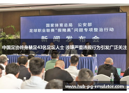 中国足协终身禁足43名足坛人士 涉嫌严重违规行为引发广泛关注